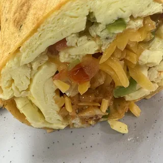 Baja Breakfast Burrito