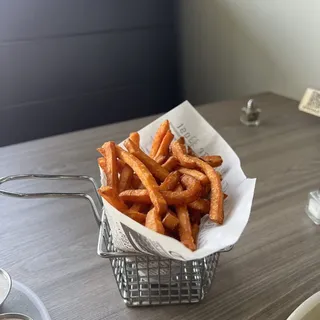 Sweet Potato Fries with Cajun aioli