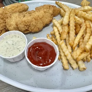 Chicken Tenders kids with fries