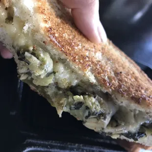 Spinach and artichoke un-dipped at Culinary Graduate