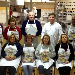 My fourth Casual Gourmet class.