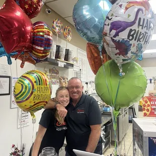 Jammin Jeff celebrating  birthday