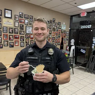 Happy Police Officer