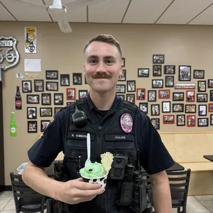 Another happy emergency staff