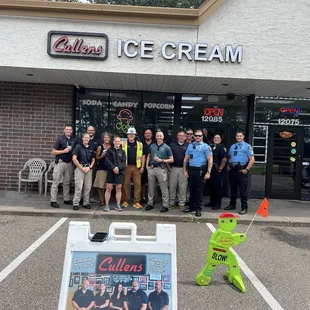 Entire day shift from Coon Rapids PD