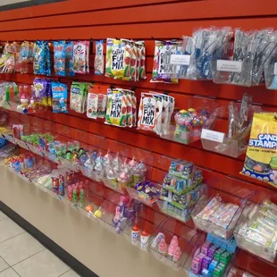 Wall of candy!