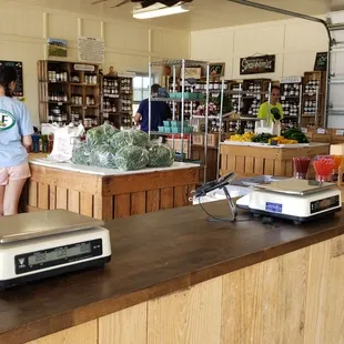 two people in a store