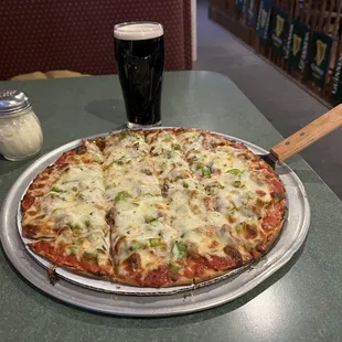 Guinness and Pizza