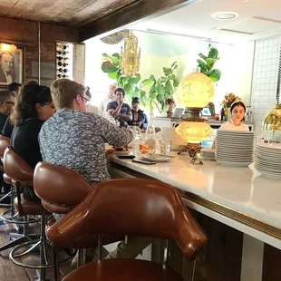 Open indoor seating