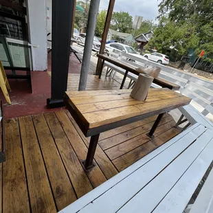 Outdoor seating