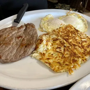 Steak &amp; eggs