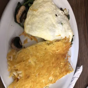 Egg White Vegetarian Omelette