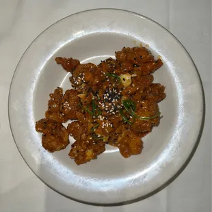 Firecracker Lobster &amp; Shrimp. SOOOOOOO good and has a nice kick to it.