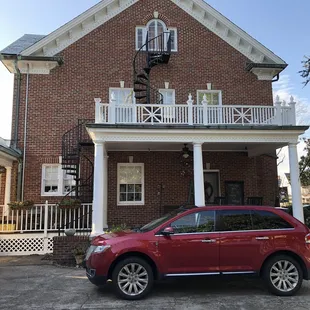 Side of main house