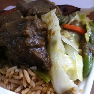 Curry goat mini