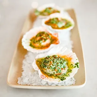 Fire Scallops