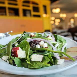 Culp's Café Spinach Feta Salad