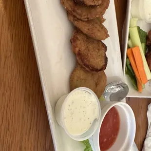Fried green tomatoes