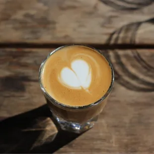 Cortado was beautiful and balanced