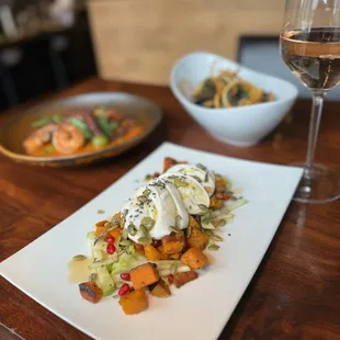 Squash and Burrata