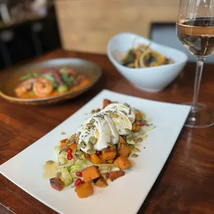 Squash and Burrata
