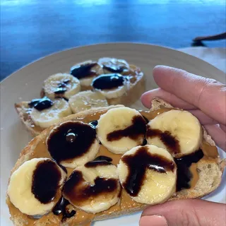 Banana Peanutbutter Toast