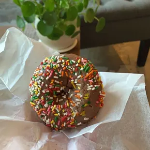 sprinkle donut