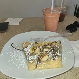 Banana Nutella Crepe