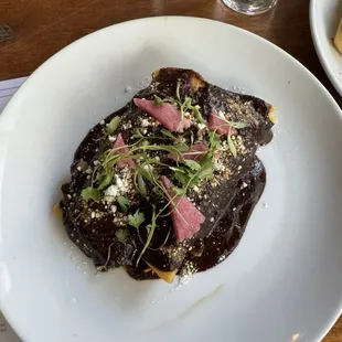 MOLE ENCHILADAS ARE INCREDIBLE