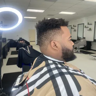 High Taper Fade / W Beard Work