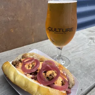 Pretzel Hoagie from ASD Catering. Delicious!