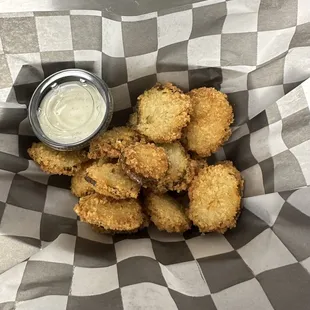 Fried pickles!