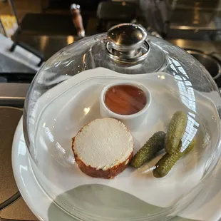 Nashville Hot Goat Cheese Honey