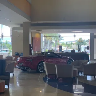 Showroom coffee with a test drive?