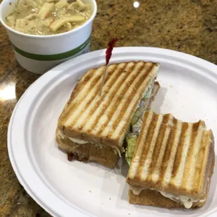Sandwich and soup combo