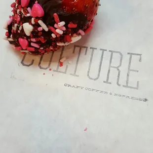 Chocolate strawberry for an early valentine's day!
