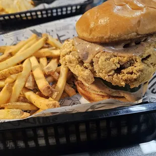 Lions Mane Mushroom Sandwich