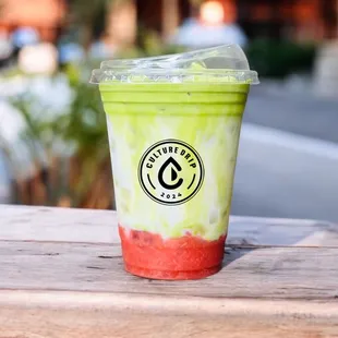 Strawberry Matcha