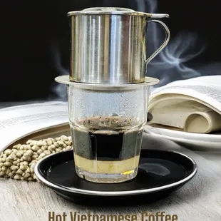 Hot Vietnamese Coffee
