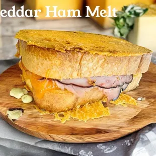 Cheddar Ham Melt