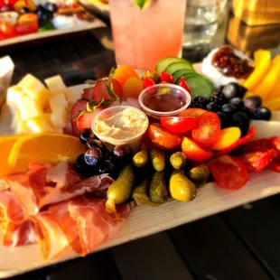 Charcuterie board for 2-3