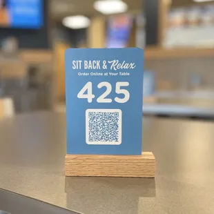 Don&apos;t even have to order at the counter anymore. Just sit down and order!