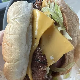 Double Deluxe Burger