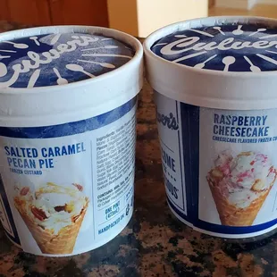 Custard to go!