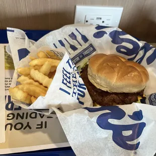 ButterBurger Cheese  Small fries