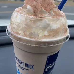Frozen hot cocoa shake- Dec '22 special