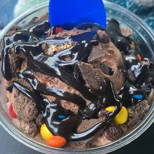 Flavor of the day: chocolate Volcano