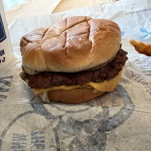 ButterBurger with Cheese and Lettuce