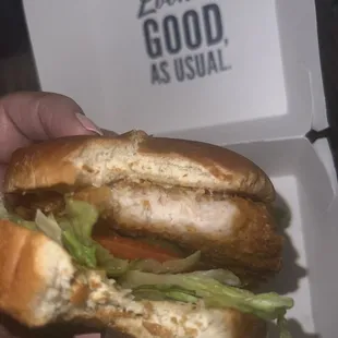 Chicken sandwich