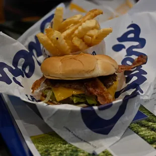 Single Bacon Burger